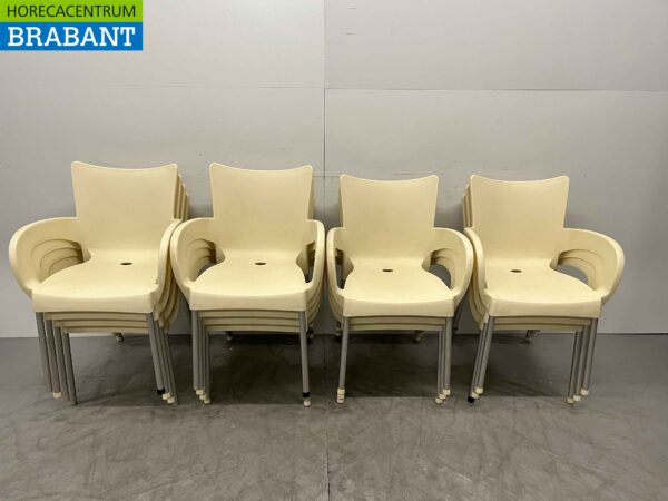 Eetkamerstoel Eetkamerstoel Stoel Stoelen 14 stuks Horeca - Afbeelding 5