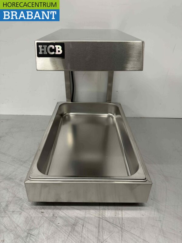 RVS Frietwarmer Frietwarmhouder 1/1 gastronorm GN 230V Horeca