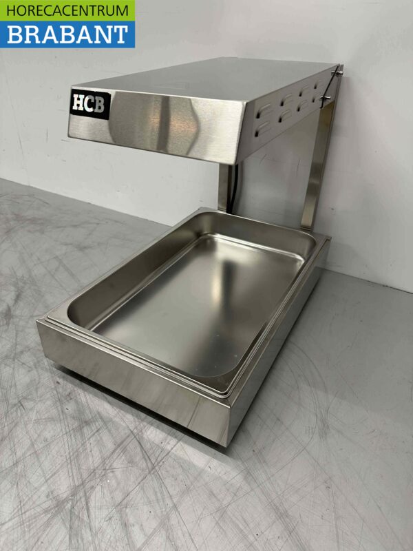 RVS Frietwarmer Frietwarmhouder 1/1 gastronorm GN 230V Horeca - Afbeelding 3