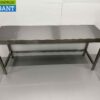 RVS Werktafel Tafel Premium-line 200 x 60 x 85 cm Horeca - Afbeelding 2