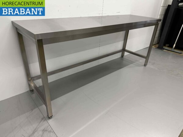 RVS Werktafel Tafel Premium-line 200 x 60 x 85 cm Horeca - Afbeelding 3
