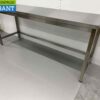 RVS Werktafel Tafel Premium-line 200 x 60 x 85 cm Horeca - Afbeelding 4