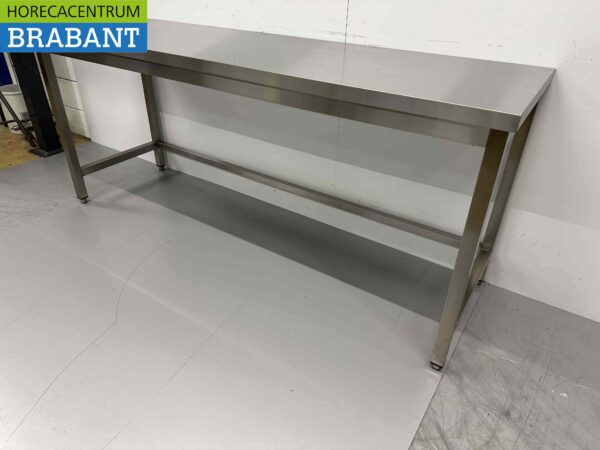RVS Werktafel Tafel Premium-line 200 x 60 x 85 cm Horeca - Afbeelding 4