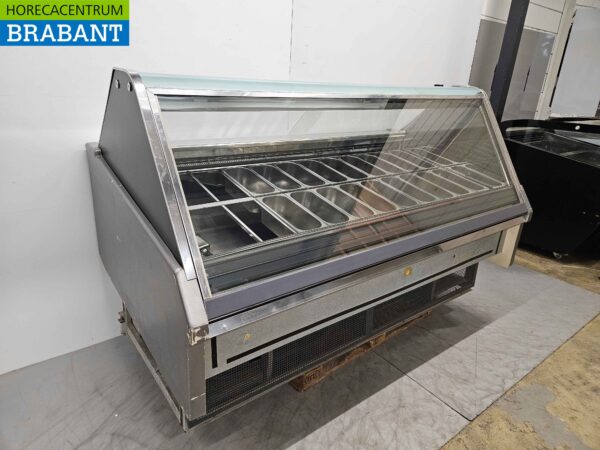 Orion Schepijsvitrine 24 bakken 216 cm 400V Horeca - Afbeelding 3