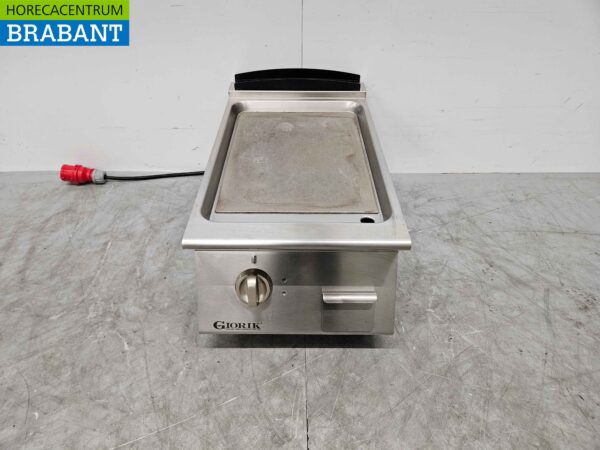 RVS Giorik Grillplaat Bakplaat 40 cm 400V Horeca