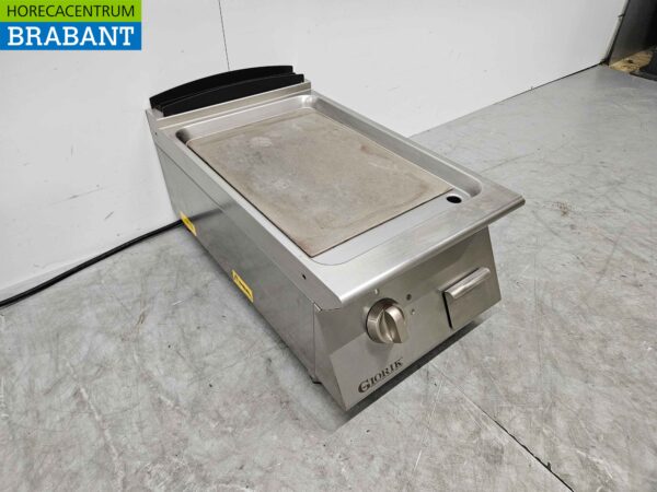 RVS Giorik Grillplaat Bakplaat 40 cm 400V Horeca - Afbeelding 3