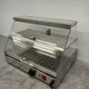 RVS Warmhoudvitrine 4 kleppen 50 cm 230V Horeca - Afbeelding 5