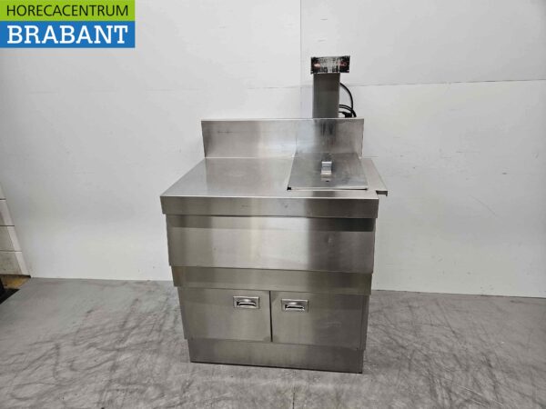 RVS Hatco Verrijdbare Frietwarmer Frietwarmhouder 93 cm 230V Horeca