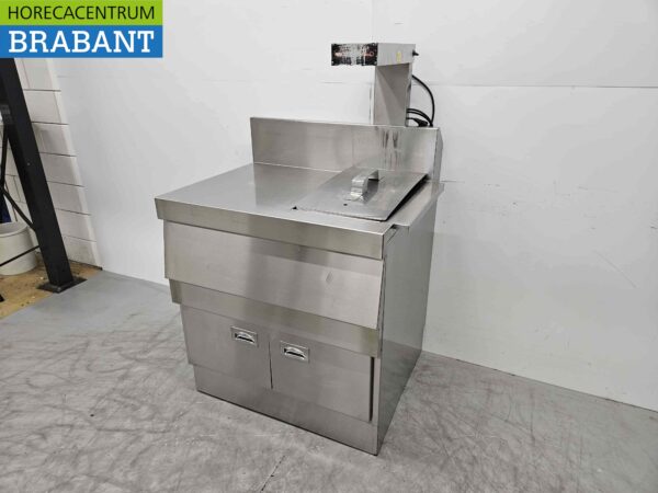 RVS Hatco Verrijdbare Frietwarmer Frietwarmhouder 93 cm 230V Horeca - Afbeelding 2
