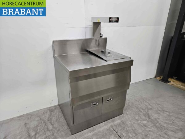 RVS Hatco Verrijdbare Frietwarmer Frietwarmhouder 93 cm 230V Horeca - Afbeelding 3