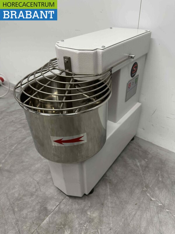 Sammic SM-10 Spiraalkneder Deegkneder Deegmenger RVS kuip 10 kg 400V Horeca - Afbeelding 2