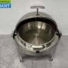 RVS Spring Rondo Advantage Chafing dish Rond Horeca - Afbeelding 2