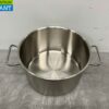 RVS Fusion Professionele Soeppan Kookpan Pan 39 x 30 cm 11 liter Horeca - Afbeelding 2