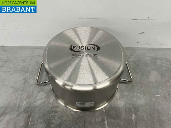 RVS Fusion Professionele Soeppan Kookpan Pan 39 x 30 cm 11 liter Horeca - Afbeelding 4