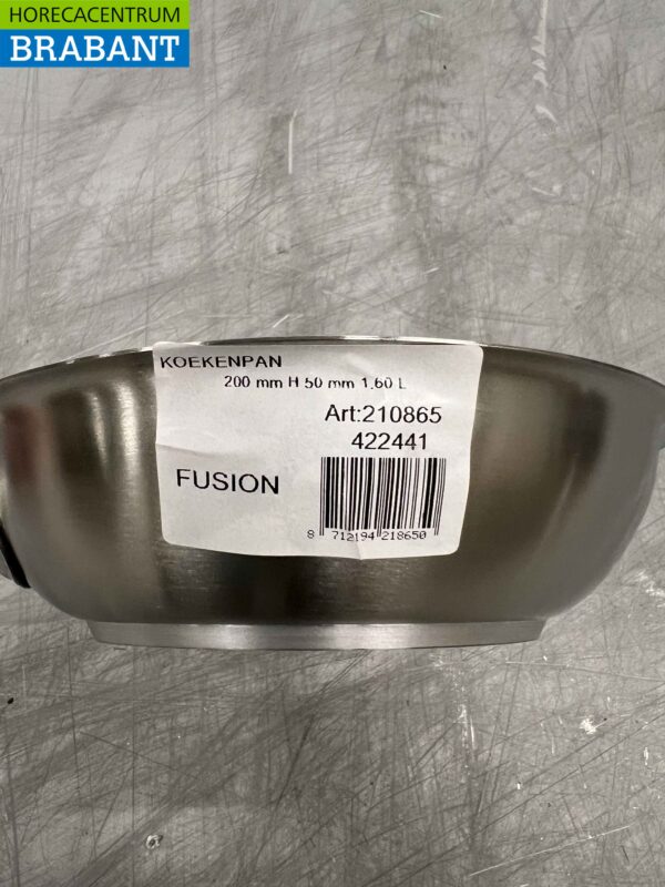 RVS Fusion Professionele koekenpan pan 200 mm Horeca - Afbeelding 3