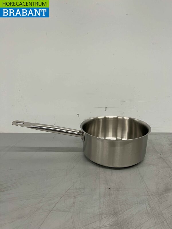 RVS Fusion Professionele Steelpan Kookpan Pan 21,5 x 42,5 cm 2,8 liter Horeca
