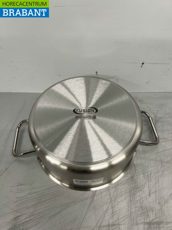 RVS Fusion Professionele Soeppan Kookpan Pan 35,5 x 26 cm 4,7 liter Horeca - Afbeelding 4