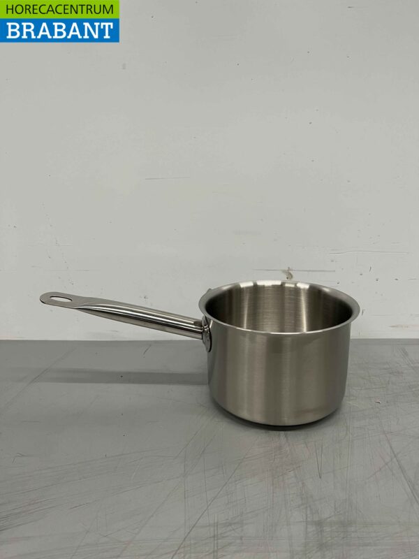RVS Fusion Professionele Steelpan Kookpan Pan 18 x 35,5 cm 2,2 liter Horeca