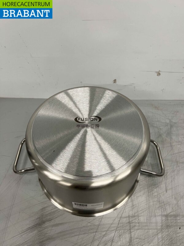 RVS Fusion Professionele Soeppan Kookpan Pan 36 x 26 cm 7 liter Horeca - Afbeelding 4