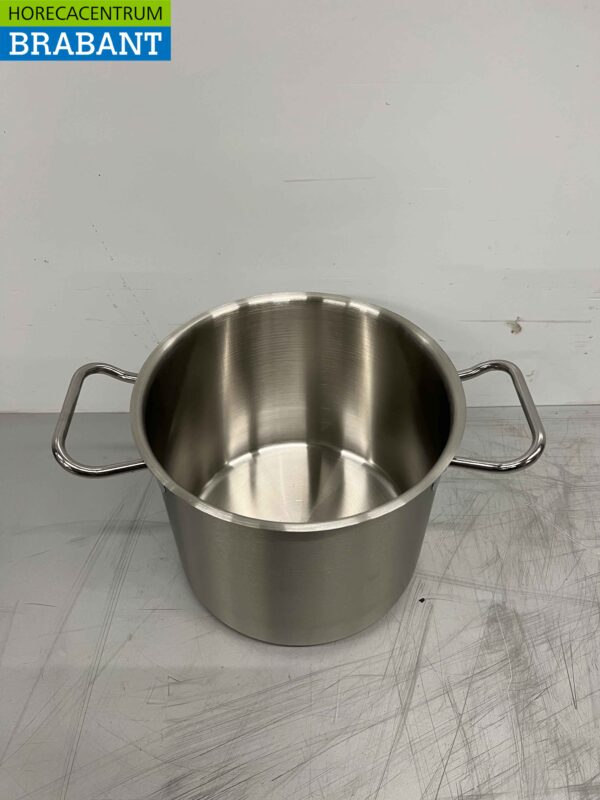 RVS Fusion Professionele Soeppan Kookpan Pan 34,5 x 22 cm 5,3 liter Horeca - Afbeelding 2