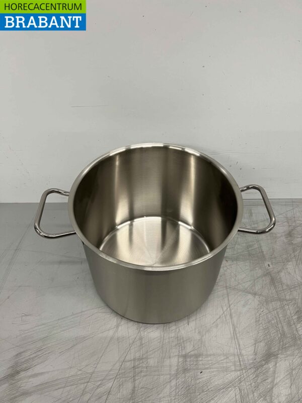 RVS Fusion Professionele Soeppan Kookpan Pan 36,5 x 26 cm 8,8 liter Horeca - Afbeelding 2