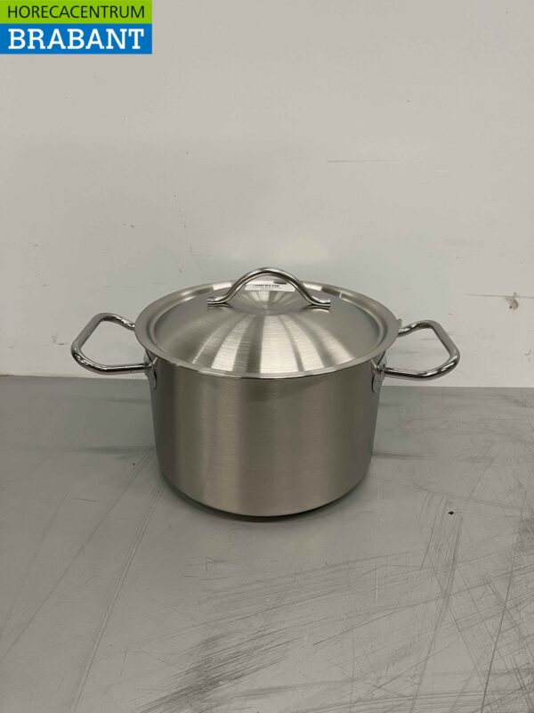 RVS Fusion Professionele Soeppan Kookpan Pan 31,5 x 22 cm 4,1 liter Horeca