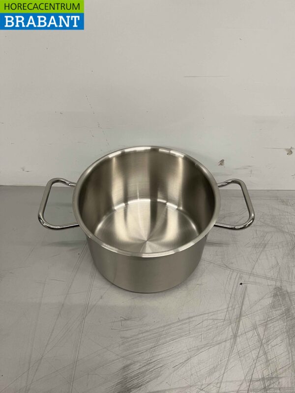 RVS Fusion Professionele Soeppan Kookpan Pan 31,5 x 22 cm 4,1 liter Horeca - Afbeelding 2