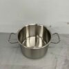 RVS Fusion Professionele Soeppan Kookpan Pan 29 x 20 cm 3 liter Horeca - Afbeelding 2
