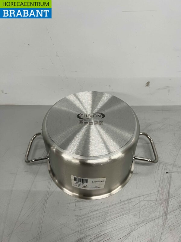 RVS Fusion Professionele Soeppan Kookpan Pan 29 x 20 cm 3 liter Horeca - Afbeelding 4