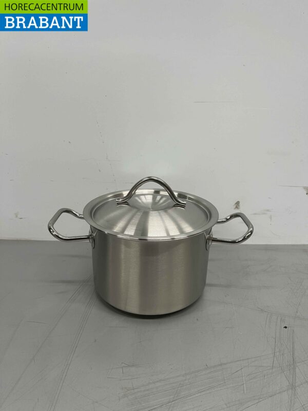 RVS Fusion Professionele Soeppan Kookpan Pan 26,5 x 18 cm 2 liter Horeca