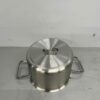 RVS Fusion Professionele Soeppan Kookpan Pan 26,5 x 18 cm 2 liter Horeca - Afbeelding 4