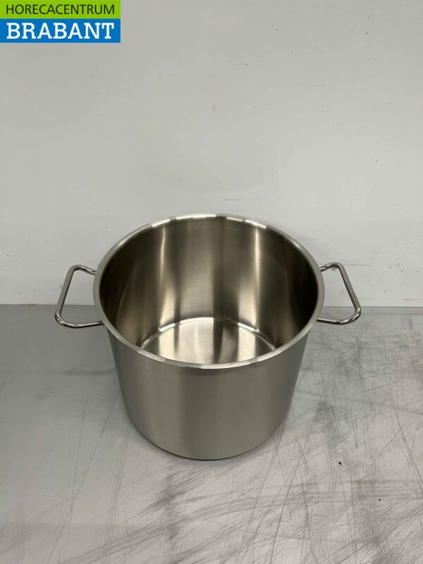 RVS Fusion Professionele Soeppan Kookpan Pan 39,5 x 30 cm 14,2 liter Horeca - Afbeelding 2