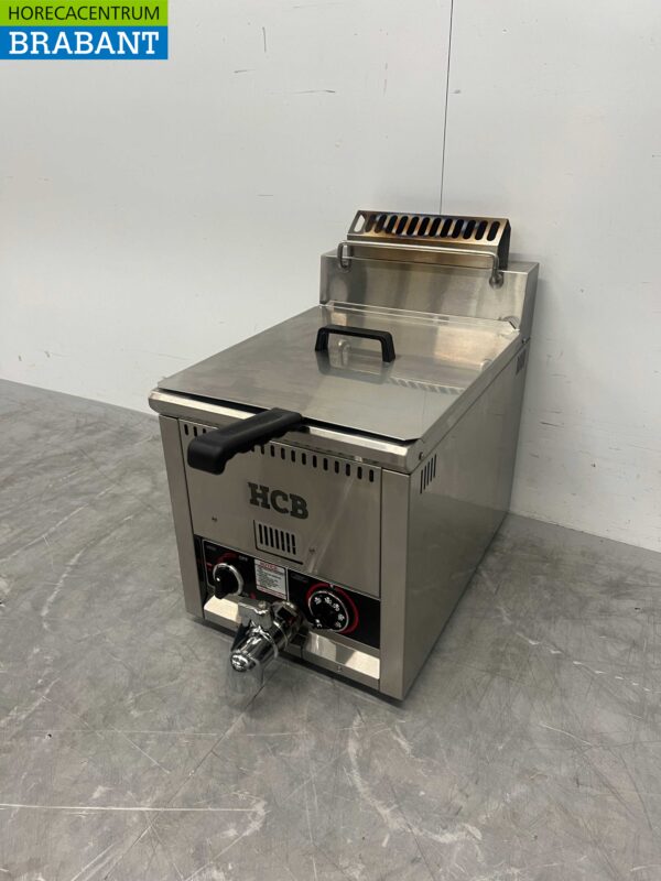 RVS Friteuse Frituur 21 liter Gas Horeca - Afbeelding 3