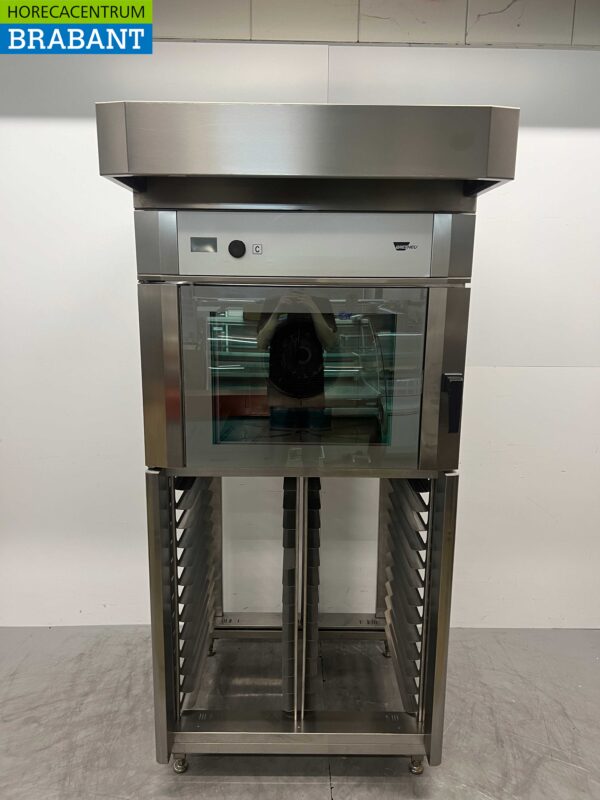 RVS Wiesheu Heteluchtoven winkeloven oven 60 x 40 cm 400V Horeca