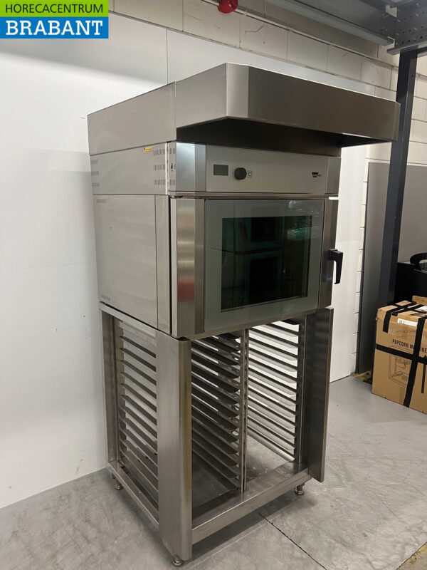RVS Wiesheu Heteluchtoven winkeloven oven 60 x 40 cm 400V Horeca - Afbeelding 2