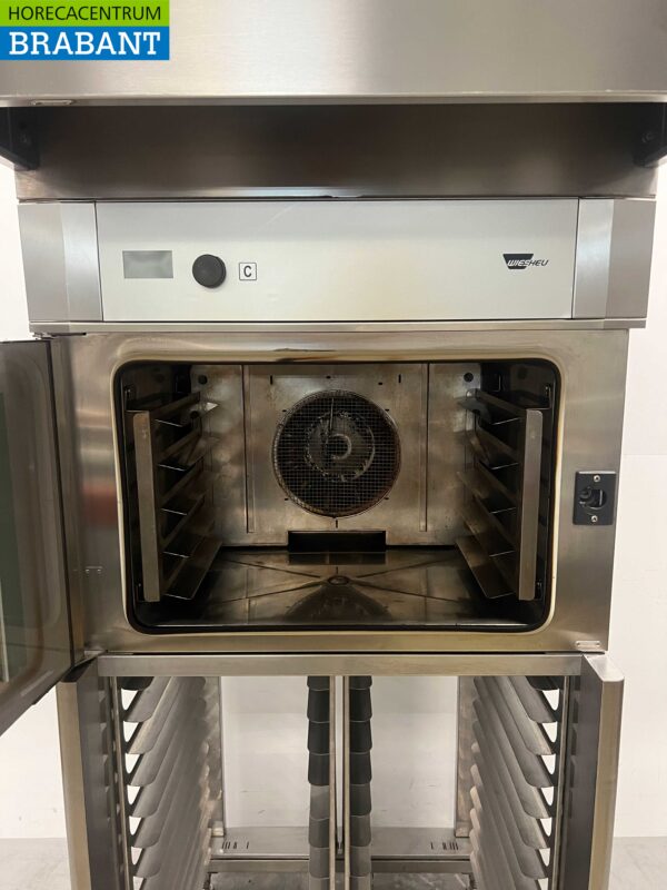 RVS Wiesheu Heteluchtoven winkeloven oven 60 x 40 cm 400V Horeca - Afbeelding 4