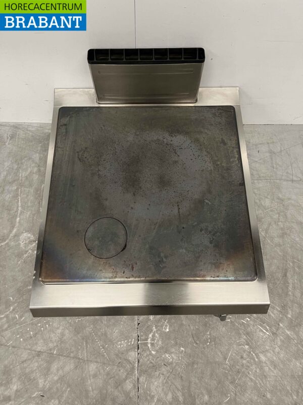 RVS Angelo Po Doorkookplaat Kookplaat Fornuis 80 cm GAS Horeca - Afbeelding 4