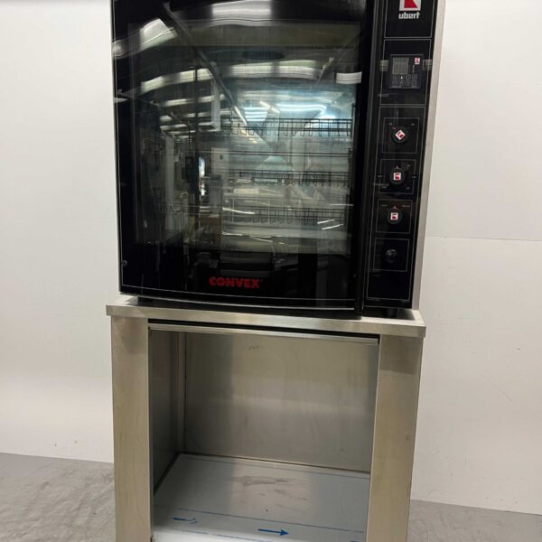 RVS Ubert RT-508 DE Kippengrill Grill 3 mandjes 400V Horeca