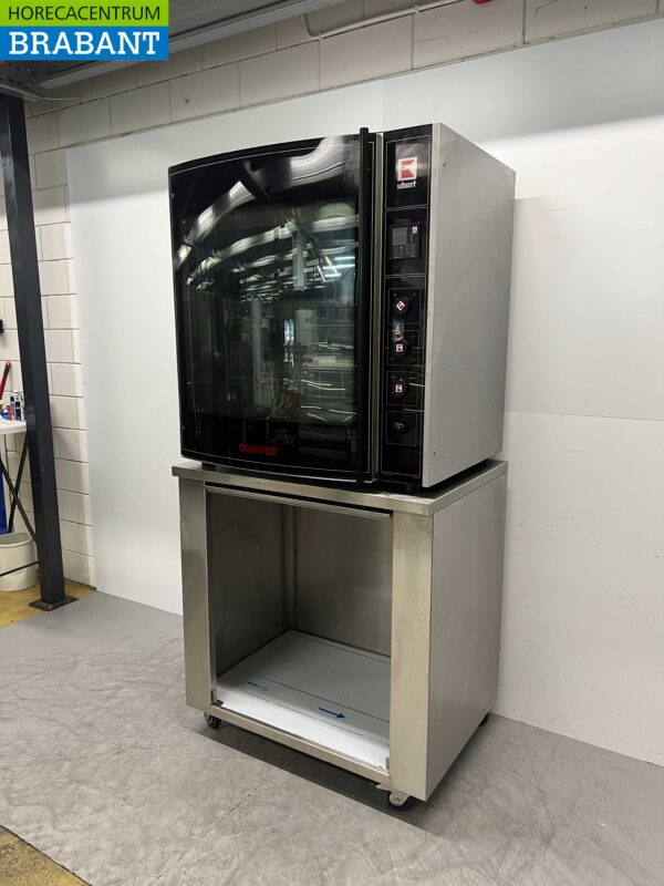 RVS Ubert RT-508 DE Kippengrill Grill 3 mandjes 400V Horeca - Afbeelding 3