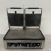 RVS Combisteel Dubbele Contactgrill Paninigrill Grill XXL Glad / Ribbel 230V Horeca - Afbeelding 4