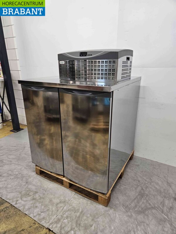 RVS Mercatus V1 - 2X2 Fustenkoeler Fustenkoeling 106 cm 230V Horeca - Afbeelding 2