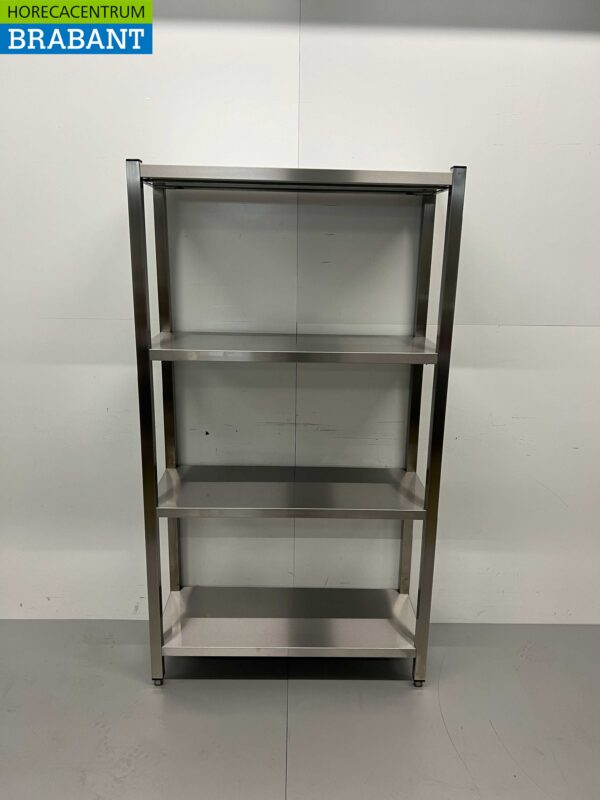 RVS Opbergrek Rek Stelling Premium-line 100 x 40 x 180 cm Horeca