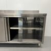 RVS Werkkast Kast 2 schuifdeuren Premium-line 180 cm Horeca - Afbeelding 5