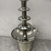 RVS Chocoladefontein Chocolade fontein 4 lagen 60 cm 230V Horeca