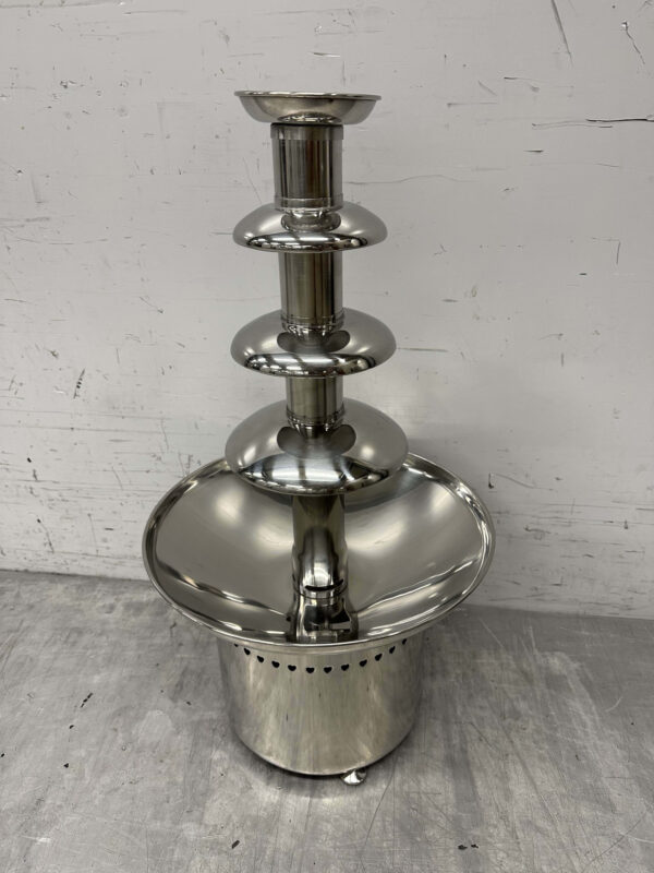 RVS Chocoladefontein Chocolade fontein 4 lagen 60 cm 230V Horeca