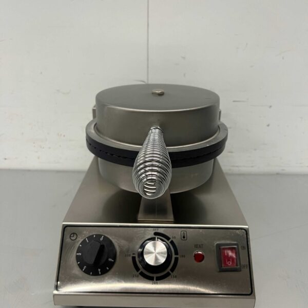 RVS Wafelijzer met timer stroopwafel ijshoorn 230V Horeca