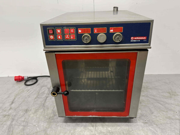 RVS Eloma combisteamer steamer oven 6 x 2/3 GN 380V Horeca