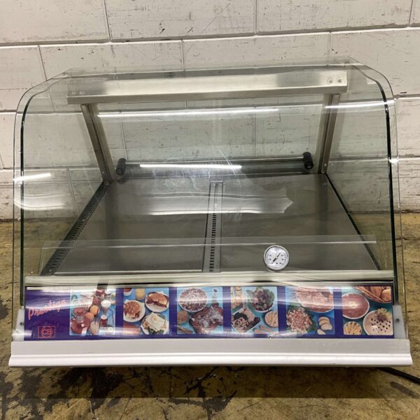 RVS CB Opzetvitrine Opzet koelvitrine 75 cm 230V Horeca