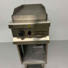 RVS Dexion bakplaat Geribbeld 8 kW Gas Horeca