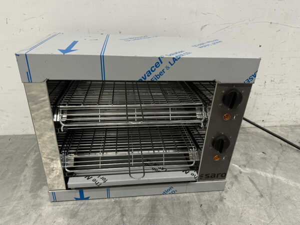 RVS Saro Broodrooster Salamander grill 44 cm 3000 watt 230V Horeca